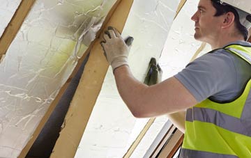 Hitcombe Bottom loft insulation